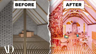 3 Interior Designers Convert The Same Attic into a Home Office | Architectural Digest