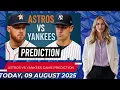 Astros vs Yankees Expert Prediction Odds Key Insights