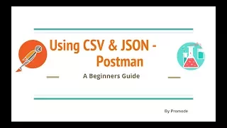 Using CSV JSON in Postman