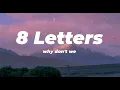 Download Lagu Why Don't We - 8 Letters (Lyrics)