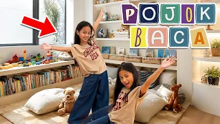 ALUNA DAN AMANDA BIKIN PERPUSTAKAAN DI RUMAH!!