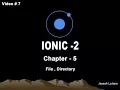 Ionic Tutorial - Chapter