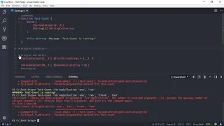 Using The PowerShell ValidateCount Parameter Attribute