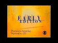 1996 CBS Early Edition series premiere promo
