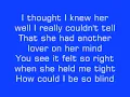 Alan Jackson Who's Cheatin' Who Lyrics