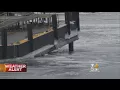 Ice Badly Damages Hingham Ferry Dock