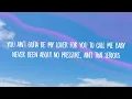 Justin Bieber - Company (Lyrics)