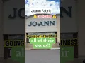 Joann Fabrics is Liquidating all of their stores for up to 90 off Bankrupt Liquidation Sale