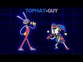 Download Lagu فرايدي نايت فانكين مود FNF Mod TOPHAT-GUY | But Jax \u0026 Pomni Sings it 🎶 (Perfect Combo) A/iOS/PC
