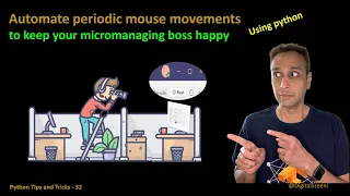 Automate periodic mouse movements using python