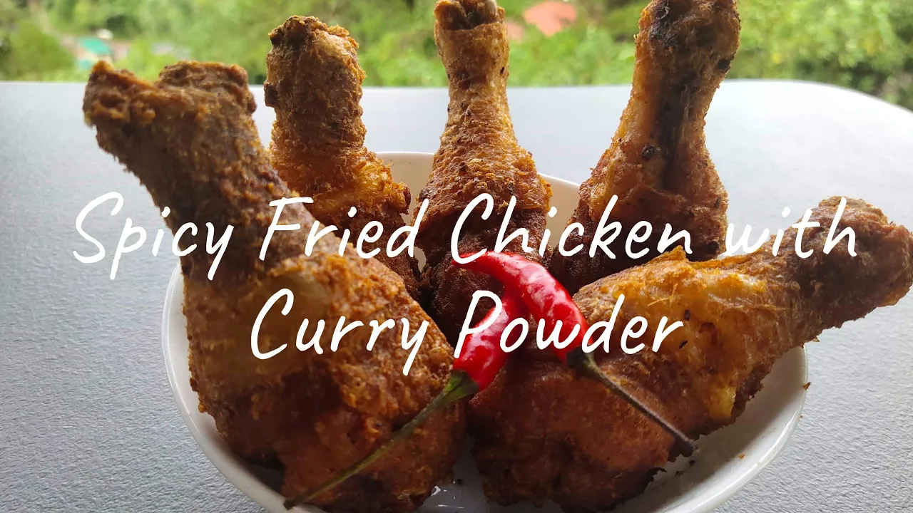 Spicy Fried Chicken with Curry Powder