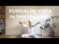 Download Lagu 20-minute kundalini yoga to heal the lungs | New Lungs \u0026 Circulation Kriya | Yogigems