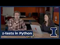z-tests in Python - Data Science DISCOVERY