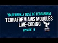 Terraform AWS modules live-coding