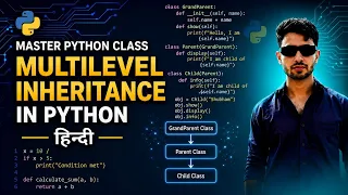 16 Master Class in Python - Multilevel Inheritance in Python