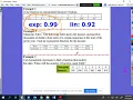 Math 1 Unit 3 Day 8 - Compare Linear VS Exponential Reg