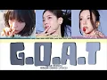 TWICE LET G.O.A.T (MINA, DAHYUN, CHAEYOUNG)   Lyrics (Color Coded Lyrics)