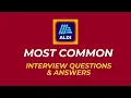 Aldi Interview Questions and Answers for 2026