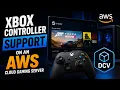 Gaming Controller Support on an AWS Cloud Gaming Server with Amazon DCV