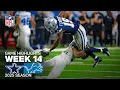 Dallas Cowboys vs Detroit Lions Game Highlights | 2025 NFL Season Week 14