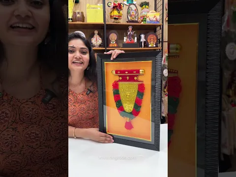 Kerala Traditional Elephant Pooram Frame 🐘✨ | Kerala Wall Décor | Angroos Handicrafts
