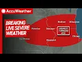 As It Happened Severe Weather Tornado Coverage With Storm Chasers April 14