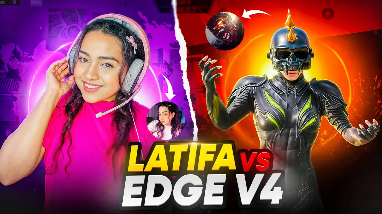 @edgeV4 vs @GamingWithLatifa 1v1 TDM | BGMI 1v1 TDM | IPAD vs IPHONE | 60fps vs 120fps