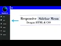 Download Lagu Membuat Responsive Sidebar Menu Hanya Menggunakan HTML \u0026 CSS dari Awal