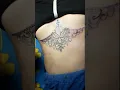 Mandala Underboob Tattoo