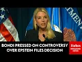 Download Lagu BREAKING NEWS: AG Pam Bondi Holds Press Briefing And Faces Multiple Questions About Epstein Fallout