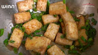Garlic Basil Tofu | Street-Style Tofu Recipe