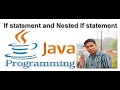 If statement and Nested If Statement in JAVA