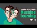 Learn Machine learning with Python Random Forest code Part 3 Eduonix