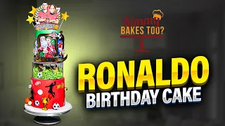 Ronaldo Theme Birthday Cake!