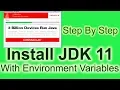 Install Java JDK 11 on Windows