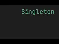 FLUTTER Singleton in Dart
