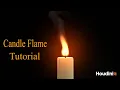 Houdini 19 tutorial Candle flame