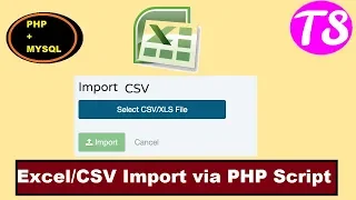 CSV file data into Database in PHP Upload a csv file and parse IMPORT Mysql
