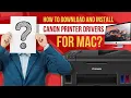 How to Download and Install Canon Printer Drivers for Mac Printer Tales