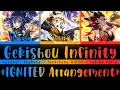 Download Lagu 【FULL】『Gekishou Infinity - IGNITED Arrangement』— Hibiki × Tsubasa × Chris — Lyrics [Kan/Rom/Eng]