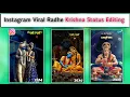 Download Lagu ‎Instagram Viral Radhe Krishna Status Editing | Trending Reels Radhe Krishna Status Editing