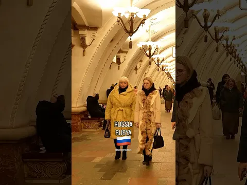 Other Countries vs Russia 🇷🇺 | Diğer Ülkeler vs Rusya 🇷🇺 #moscow #russia #metro