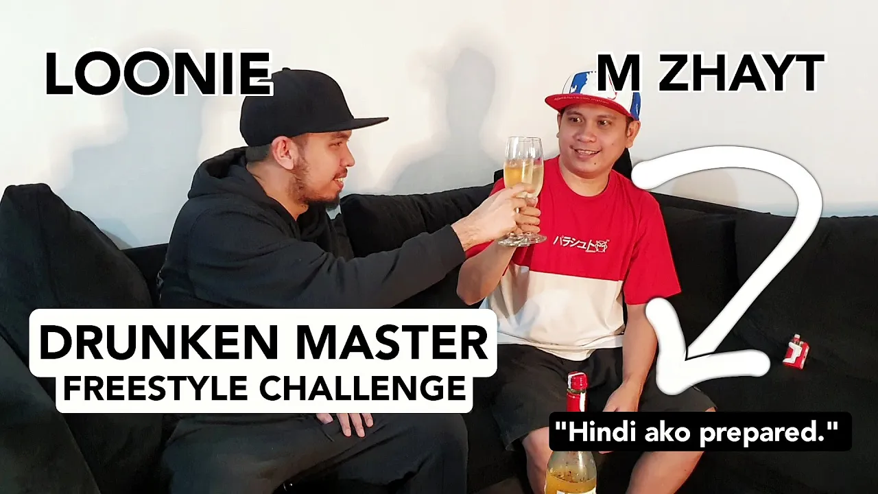 LOONIE | DRUNKEN MASTER FREESTYLE CHALLENGE with M ZHAYT | E2