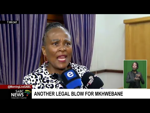 Download MP3 Suspended Public Protector Advocate Busisiwe Mkhwebane suffers yet another blow