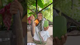 Papaya & Rui Fish Curry  | Traditional Bengali Village Style Cooking
