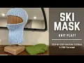 Download Lagu Ski Mask Balaclava Knit Flat | Step-By-Step Knitting Tutorial | Free Pattern