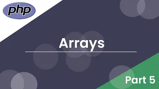 Learn PHP Arrays Php Somali Tutorials Part 5