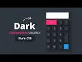 How to Make Claymorphism Calculator Design Using HTML and CSS Make A Calculator With Pure CSS