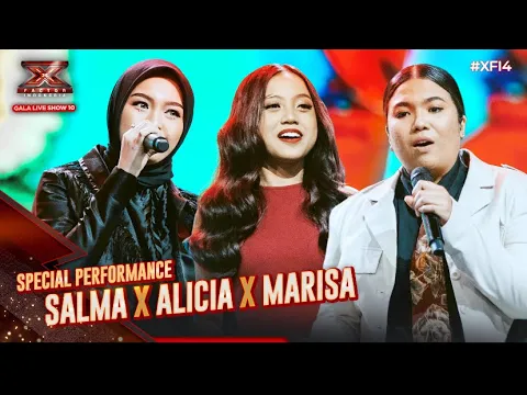 Download MP3 Salma X  Alicia X Marisa - Bunga Hati - Gala Live Show 10 - X Factor Indonesia 2024