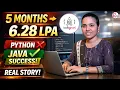 From Basics to 6 28 LPA in 5 Months Codegnan Student Success Story Java Full Stack SumanTV USHA
